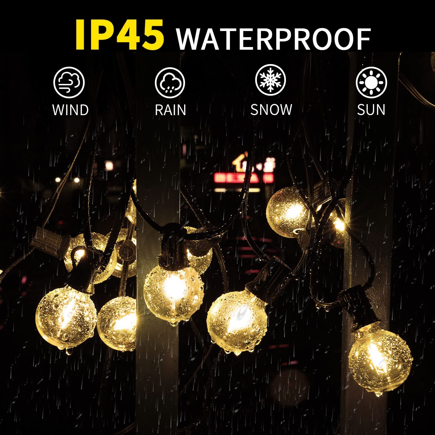 Outdoor Camping Lights String - 30m 15m 7.6m USB LEDライト 5V