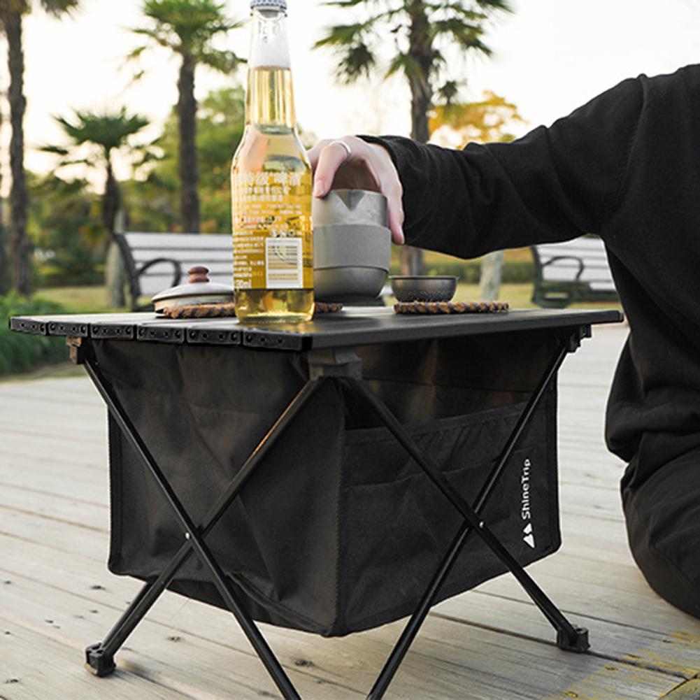 Outdoor Camping Table With Storage - アウトドアキャンプ折りたたみ収納バッグ大スペース折りたたみテーブル収納バッグ下600Dオックスフォード布折りたたみテーブル用キャリーケース