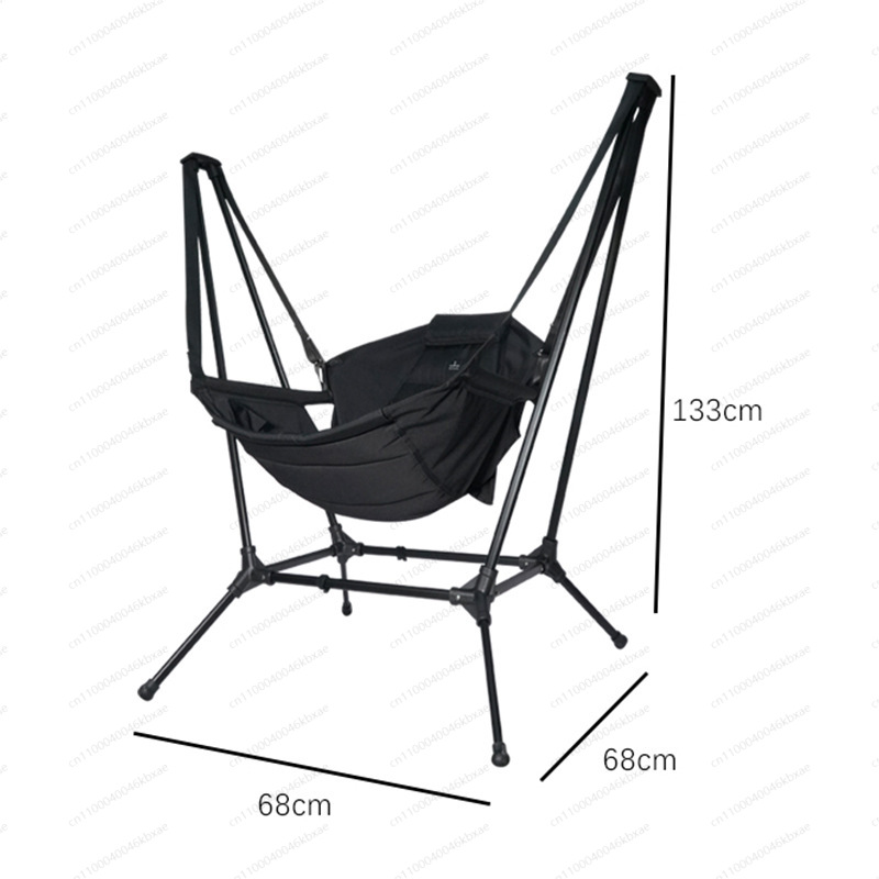 Outdoor Camping Rocking Chair - アウトドアキャンプ中庭バルコニー折りたたみロッキングチェア大胆な7075アルミニウム合金ロッキングチェア