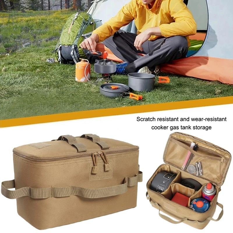 キャンプガスタンク収納袋屋外大容量グランドネイルツールバッグ - Outdoor Camping Utensils のレビューと価格
