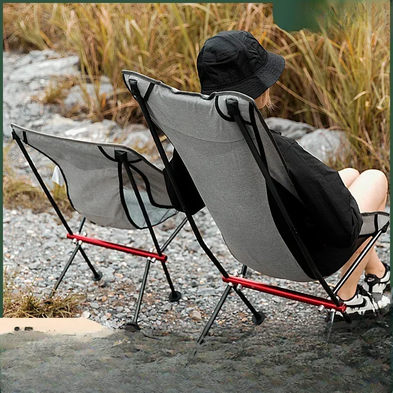 屋外用ソースファクトリーキャンプ、便利なオールアルミ製ムーン - Outdoor Camping Chairs On Sale のレビューと価格