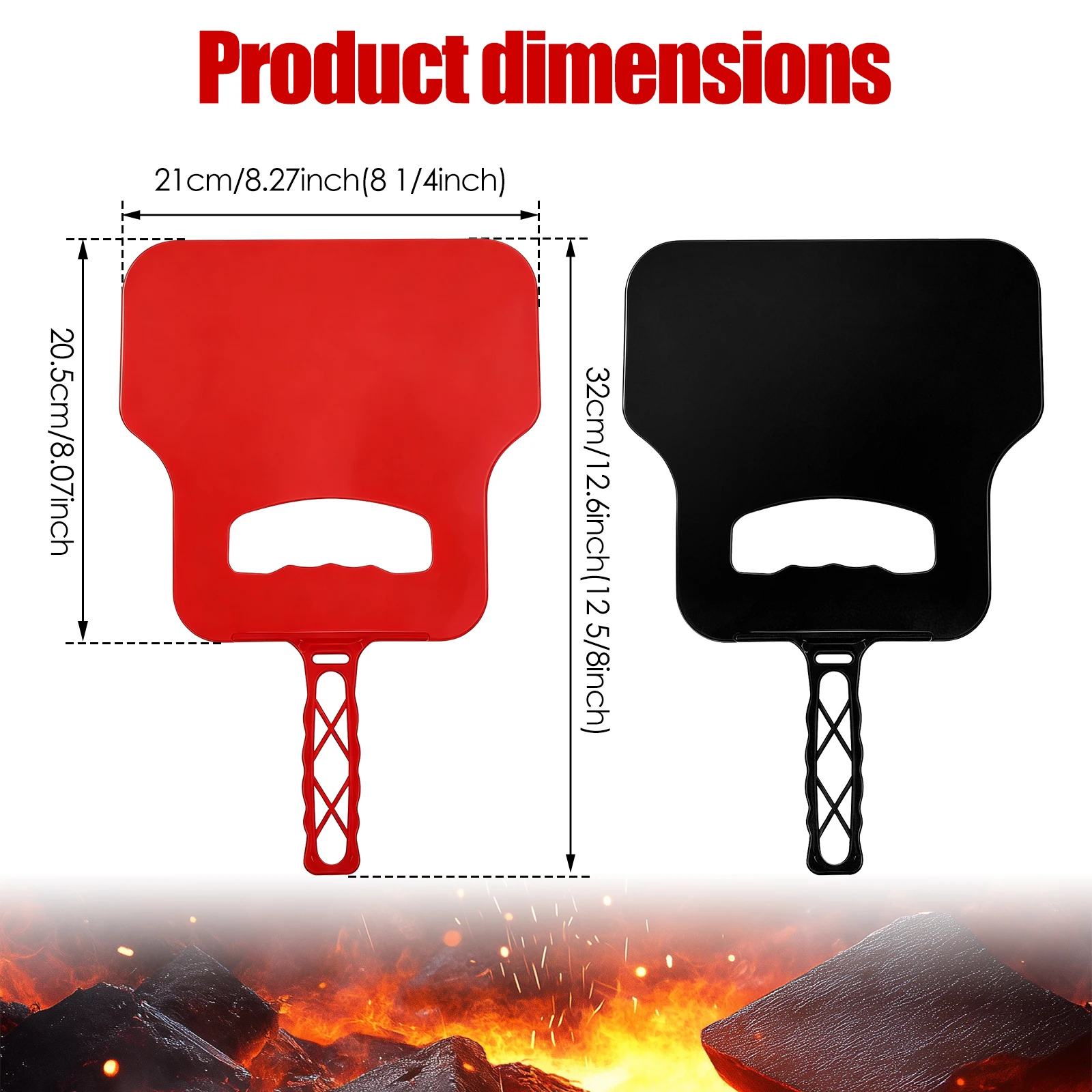 手動風車プラスチック製ハンドファンポータブルファイヤースター - Outdoor Camping Cooking Set のレビューと価格