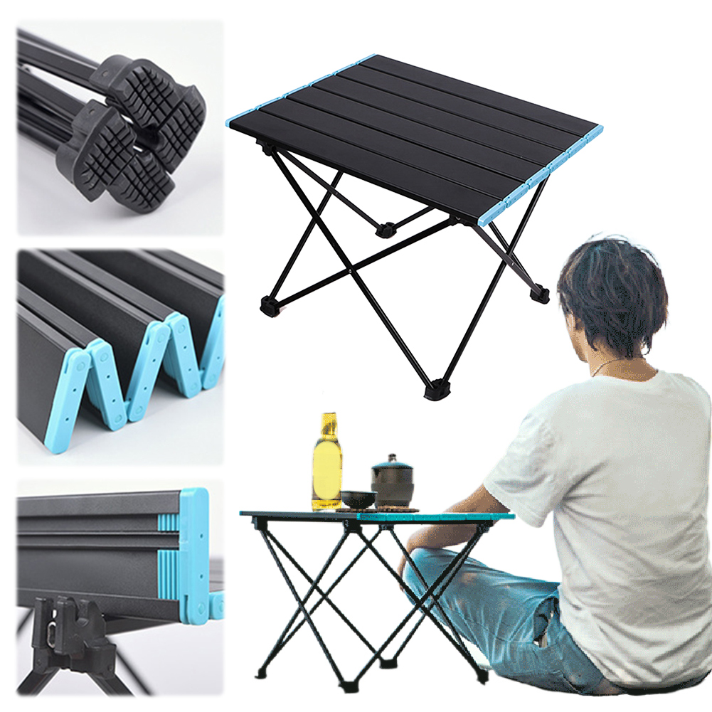 キャンプテーブル アルミ合金ビーチテーブル 軽量アウトドアテ - Outdoor Camping Cooking Table のレビューと価格