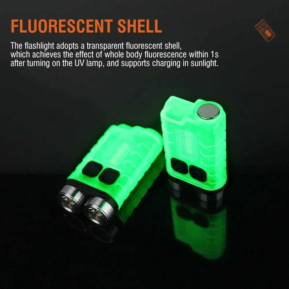 BORUiT V3 LED キーホルダー ポータブル 900 - Outdoor Camping Lantern のレビューと価格