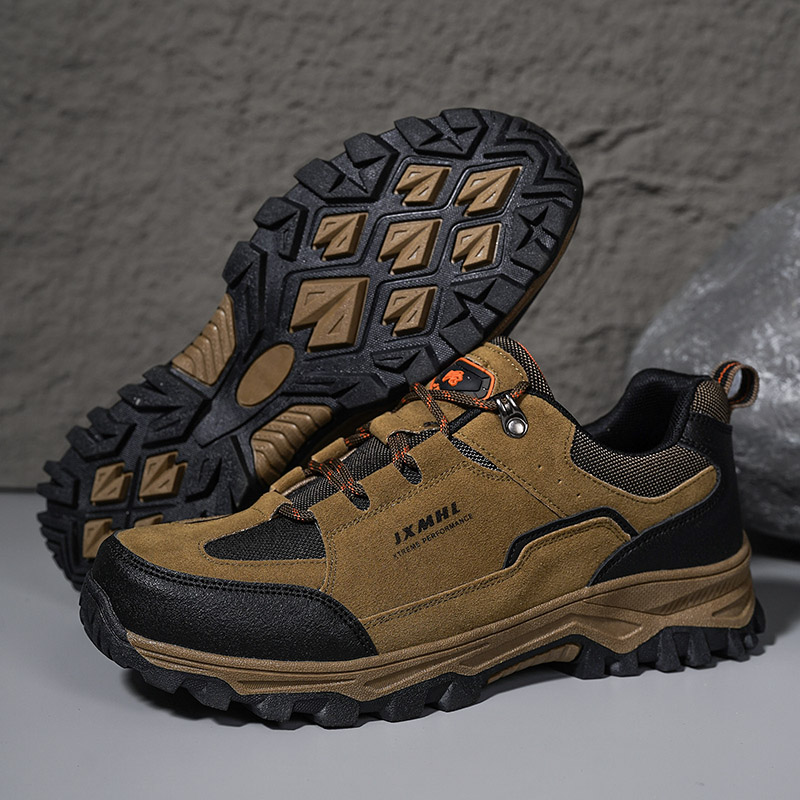 夏用メンズEVAハイキングシューズ 防水・滑り止めレザー ア - Outdoor Camping In Winter のレビューと価格