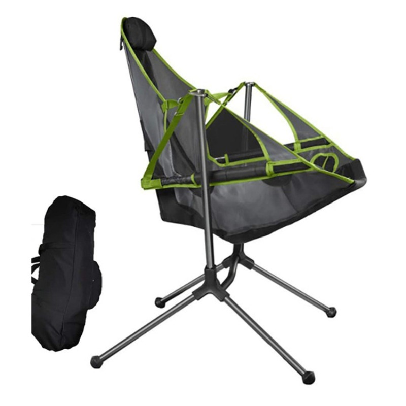 ポータブル折りたたみ式キャンプロッキングチェア、頑丈な屋外レ - Outdoor Camping Rocking Chair のレビューと価格
