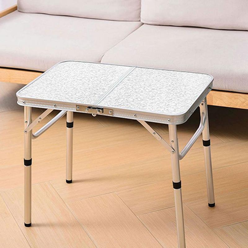 キャンプテーブル折りたたみ屋外折りたたみアルミ合金キャンプテ - Outdoor Camping Table With Storage のレビューと価格