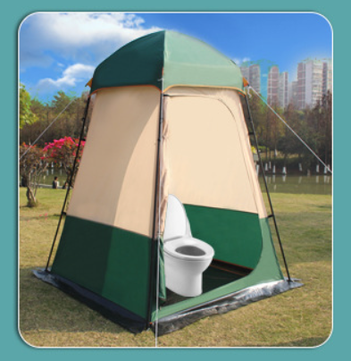 大型オックスフォード生地四季対応防水キャンプシャワーテント、 - Outdoor Camping Toilet のレビューと価格