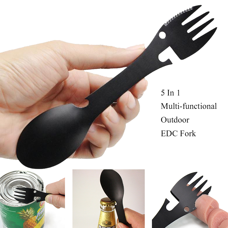 キャンプ用品セット ステンレス鋼 アウトドアサバイバルギア  - Outdoor Camping Utensils のレビューと価格