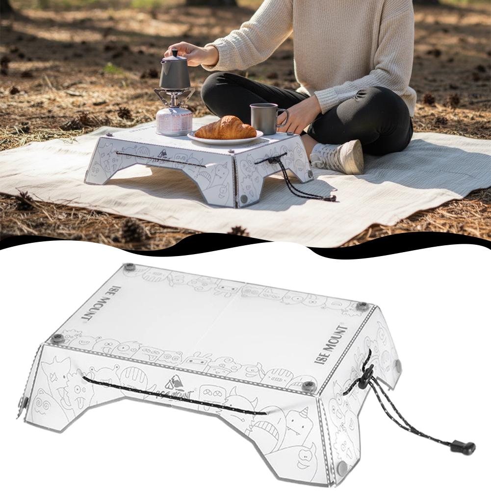 ポータブルマルチ折りたたみキャンプテーブル PP 軽量ピクニ - Outdoor Camping Table With Storage のレビューと価格