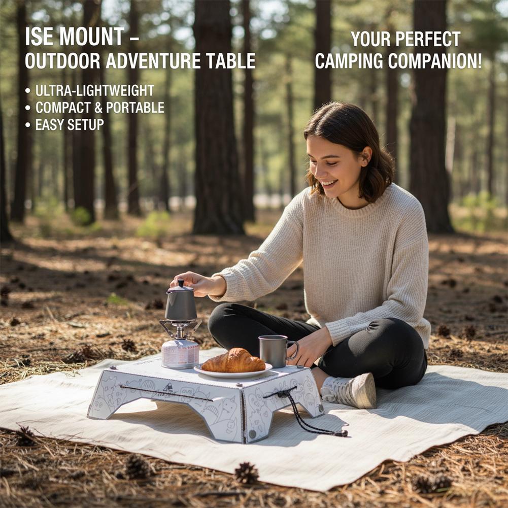 ポータブルマルチ折りたたみキャンプテーブル PP 軽量ピクニ - Outdoor Camping Table With Storage のレビューと価格