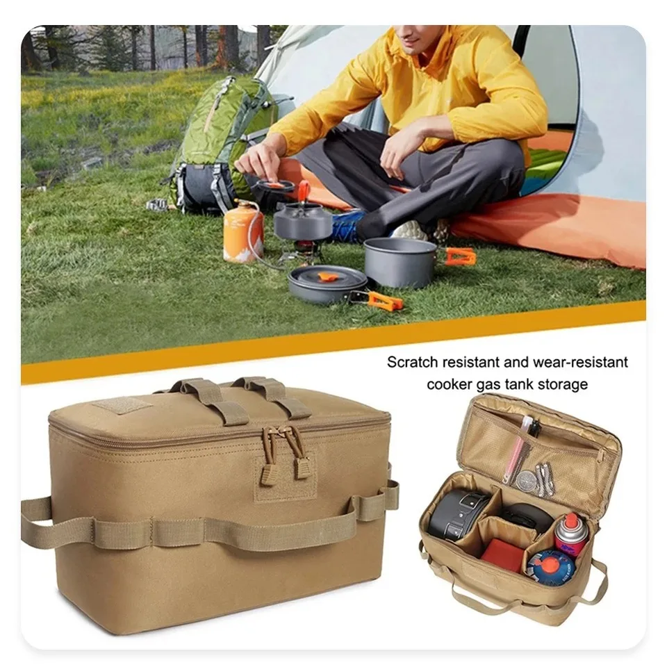 大容量キャンプ収納バッグ – グラウンドネイル＆ガス缶オーガ - Outdoor Camping Utensils のレビューと価格
