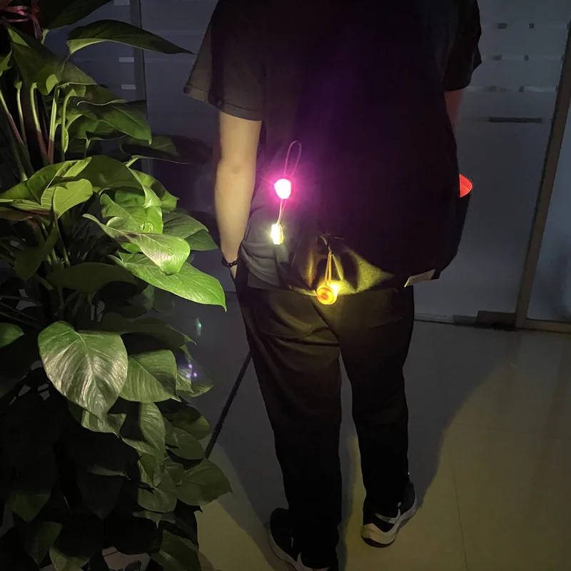 屋外バックパックライトシリコーン LED ナイトランニング警 - Outdoor Camping Lights String のレビューと価格