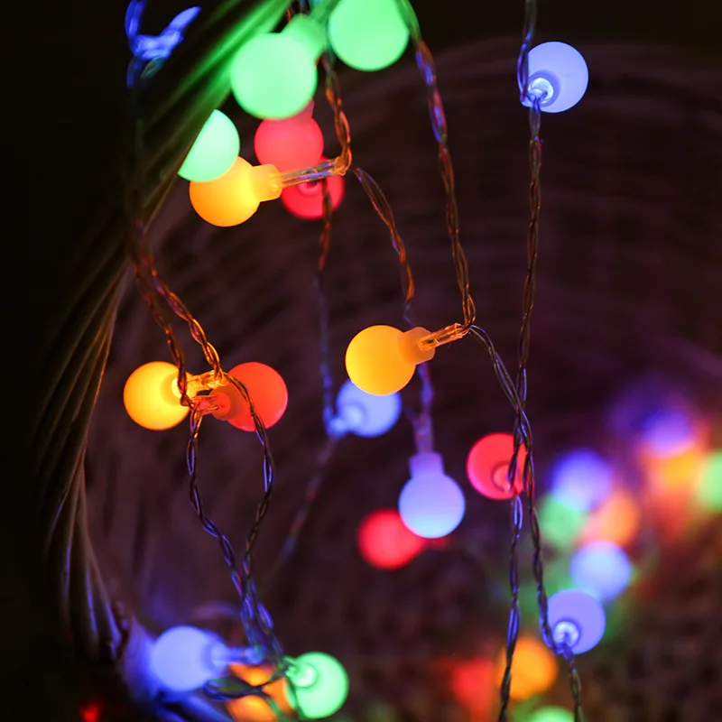 10 メートル USB/バッテリー電源ボール LED ストリ - Outdoor Camping Lights String のレビューと価格