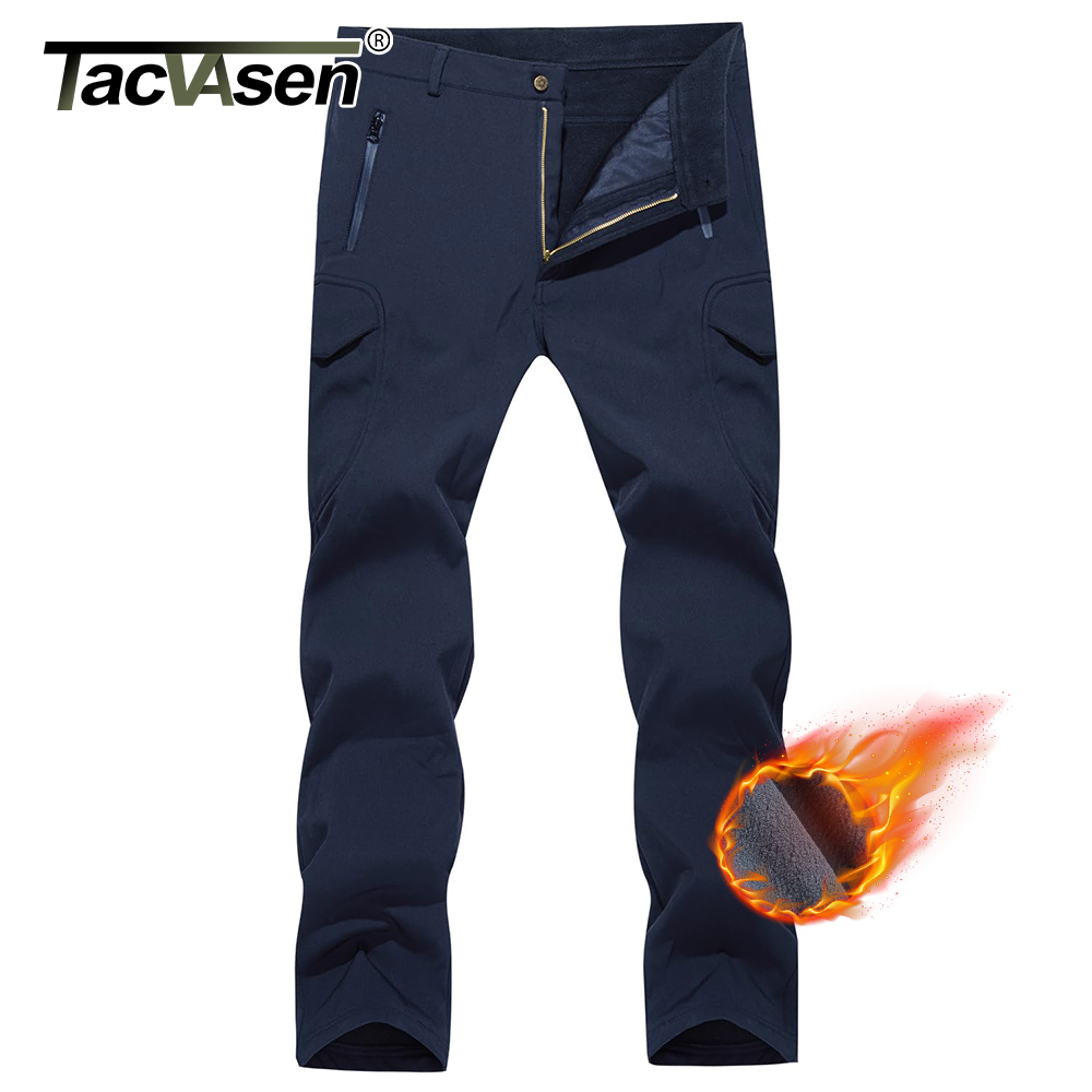 TACVASEN 冬メンズソフトシェルワークパンツ防水フリー - Outdoor Camping In Winter のレビューと価格