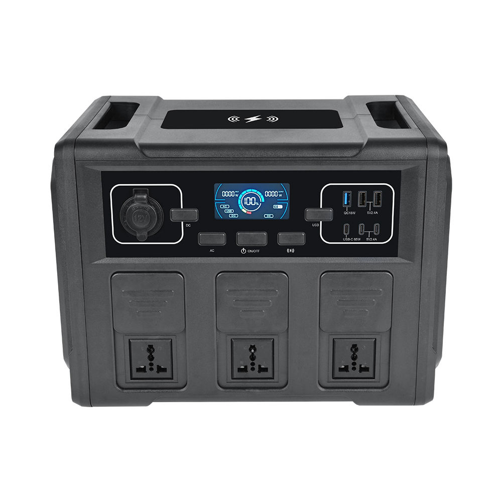 1200Wポータブルソーラー発電機、LiFePO4バッテリー - Battery Outdoor Camping のレビューと価格
