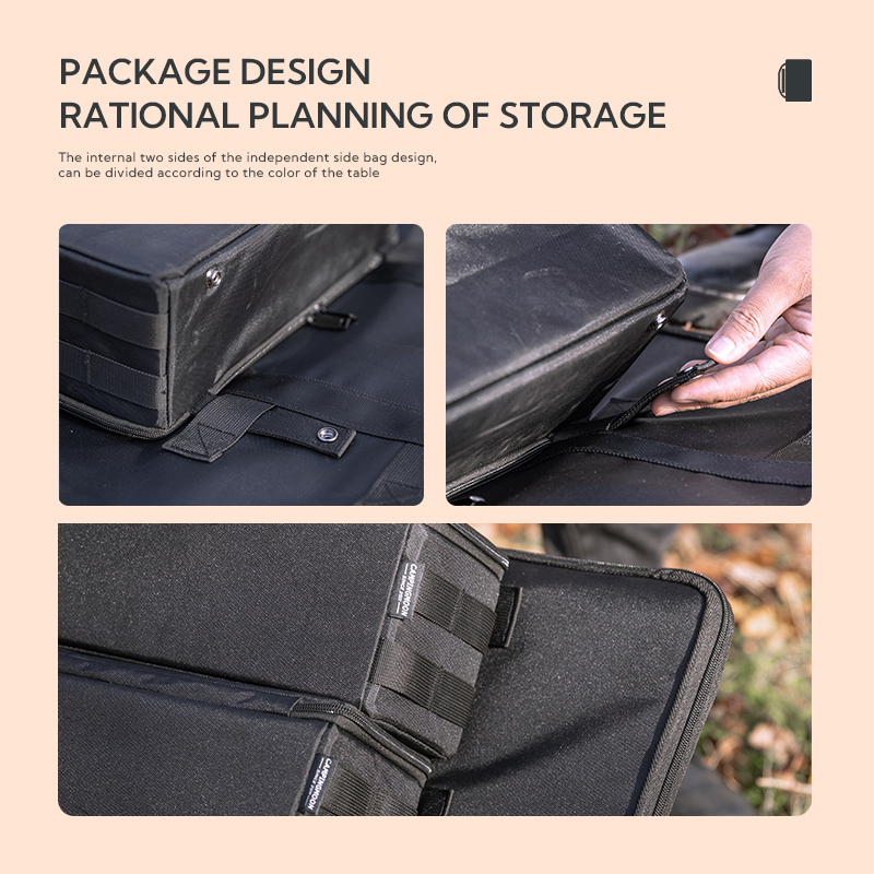 CAMPINGMOONG ZS-B アウトドア用品 ポリエス - Outdoor Camping Table With Storage のレビューと価格