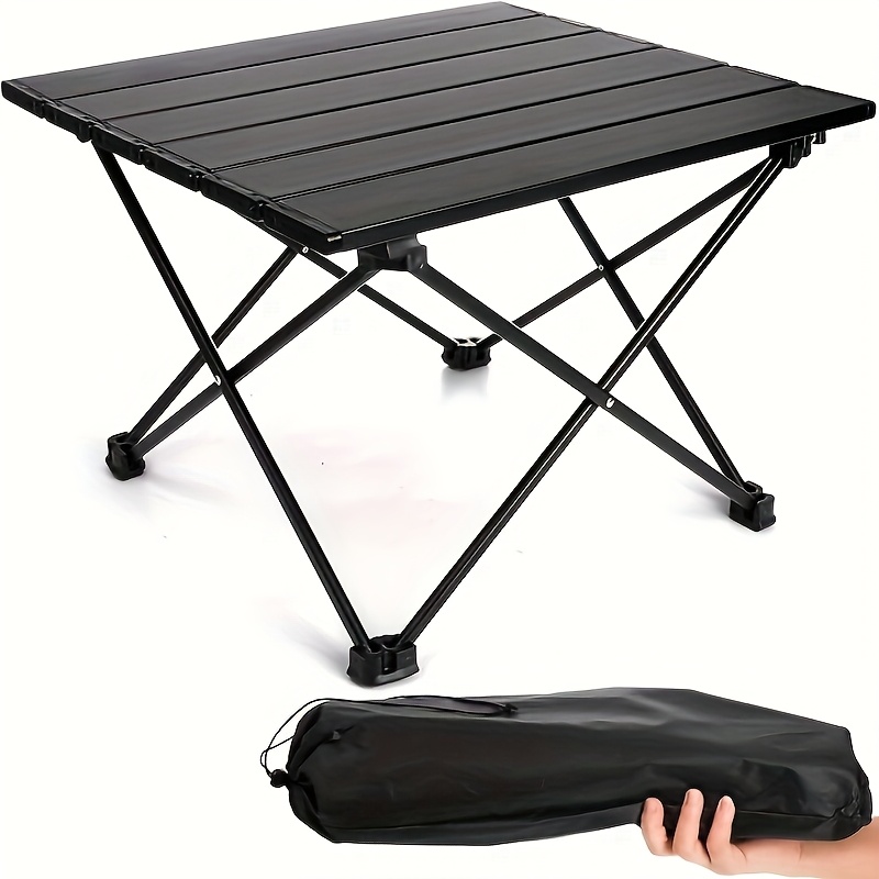 ポータブル折りたたみ式キャンプサイドテーブル、多機能ビーチピ - Outdoor Camping Cooking Table のレビューと価格