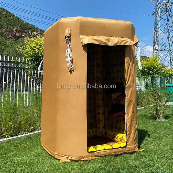 中東向け屋外キャンプ用シャワー・トイレテント、更衣室用インフ - Outdoor Camping Toilet のレビューと価格
