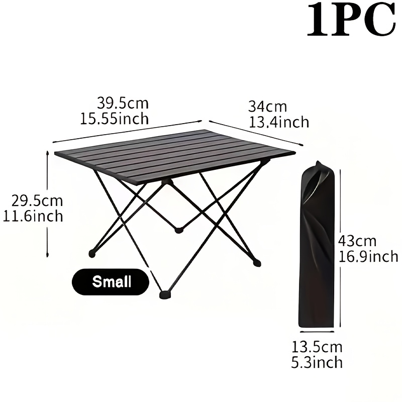 持ち運び可能な折りたたみ式キャンプテーブル、軽量でビーチ、ピ - Outdoor Camping Cooking Table のレビューと価格