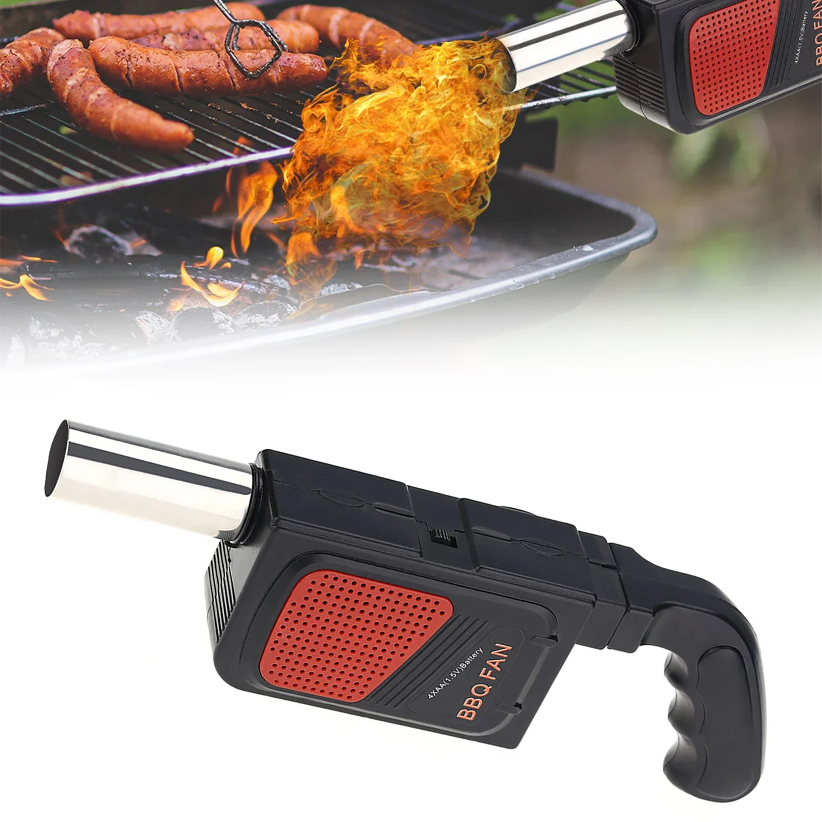 ポータブルハンドヘルド電気バーベキューファン送風機屋外キャン - Outdoor Camping Cooking Set のレビューと価格