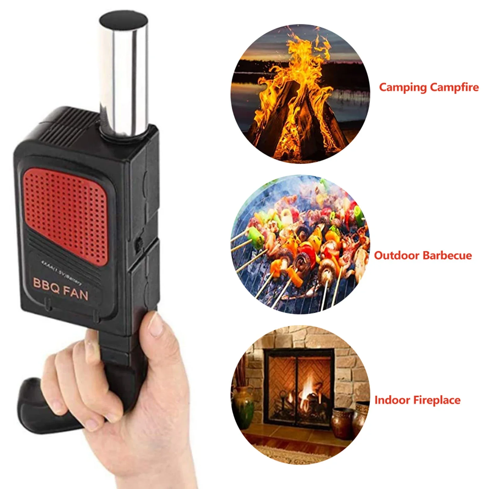 ポータブルハンドヘルド電気バーベキューファン送風機屋外キャン - Outdoor Camping Cooking Set のレビューと価格