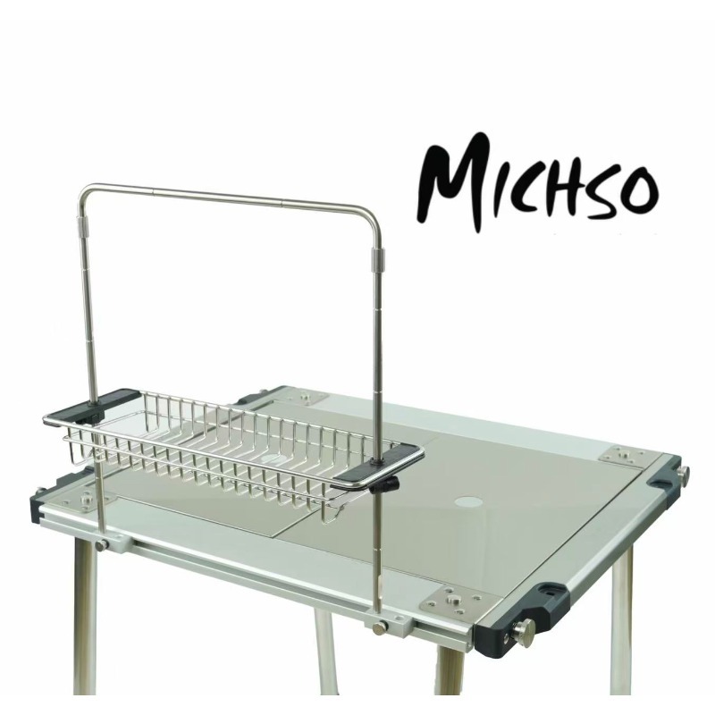 ミシュソ TTAシリーズ キャンプテーブル 拡張ブラケット  - Outdoor Camping Table With Storage のレビューと価格