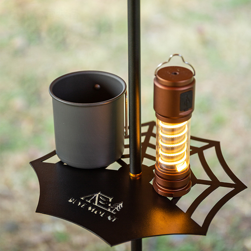 アウトドアキャンプランプスタンドトレイ収納テーブルボードラン - Outdoor Camping Table With Storage のレビューと価格