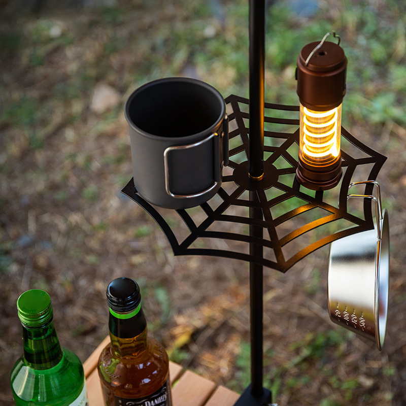 アウトドアキャンプランプスタンドトレイ収納テーブルボードラン - Outdoor Camping Table With Storage のレビューと価格