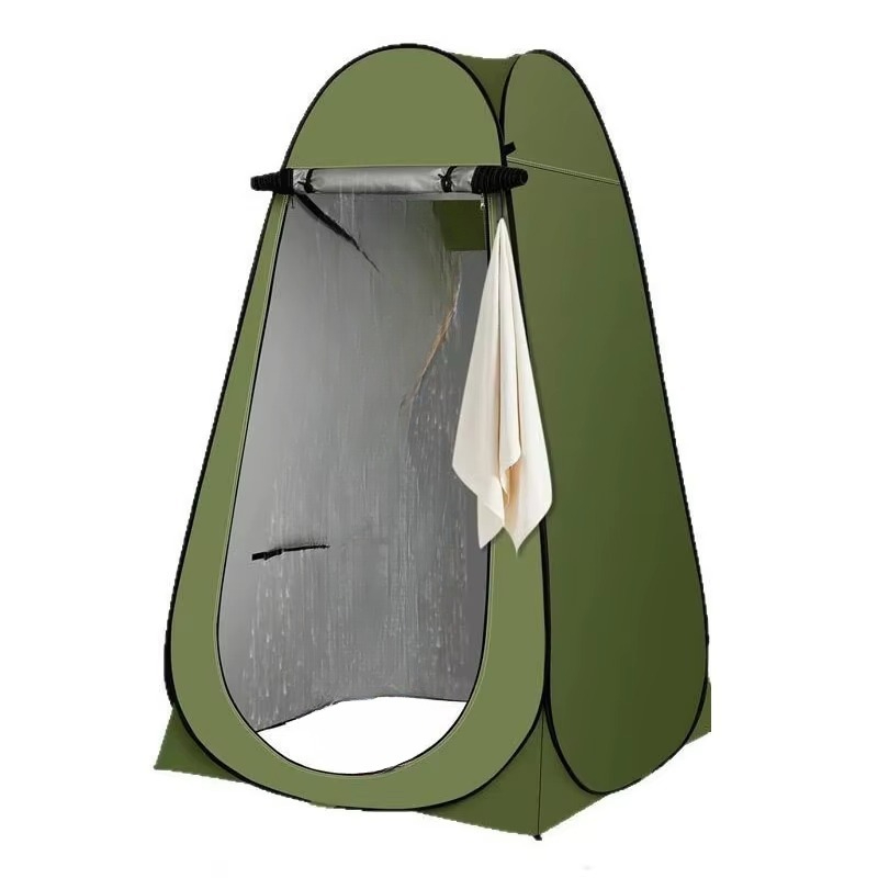携帯用防水ポップアップ更衣所・シャワールームテント 迷彩柄  - Outdoor Camping Toilet のレビューと価格