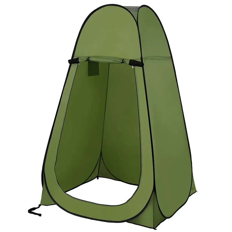 携帯用防水ポップアップ更衣所・シャワールームテント 迷彩柄  - Outdoor Camping Toilet のレビューと価格
